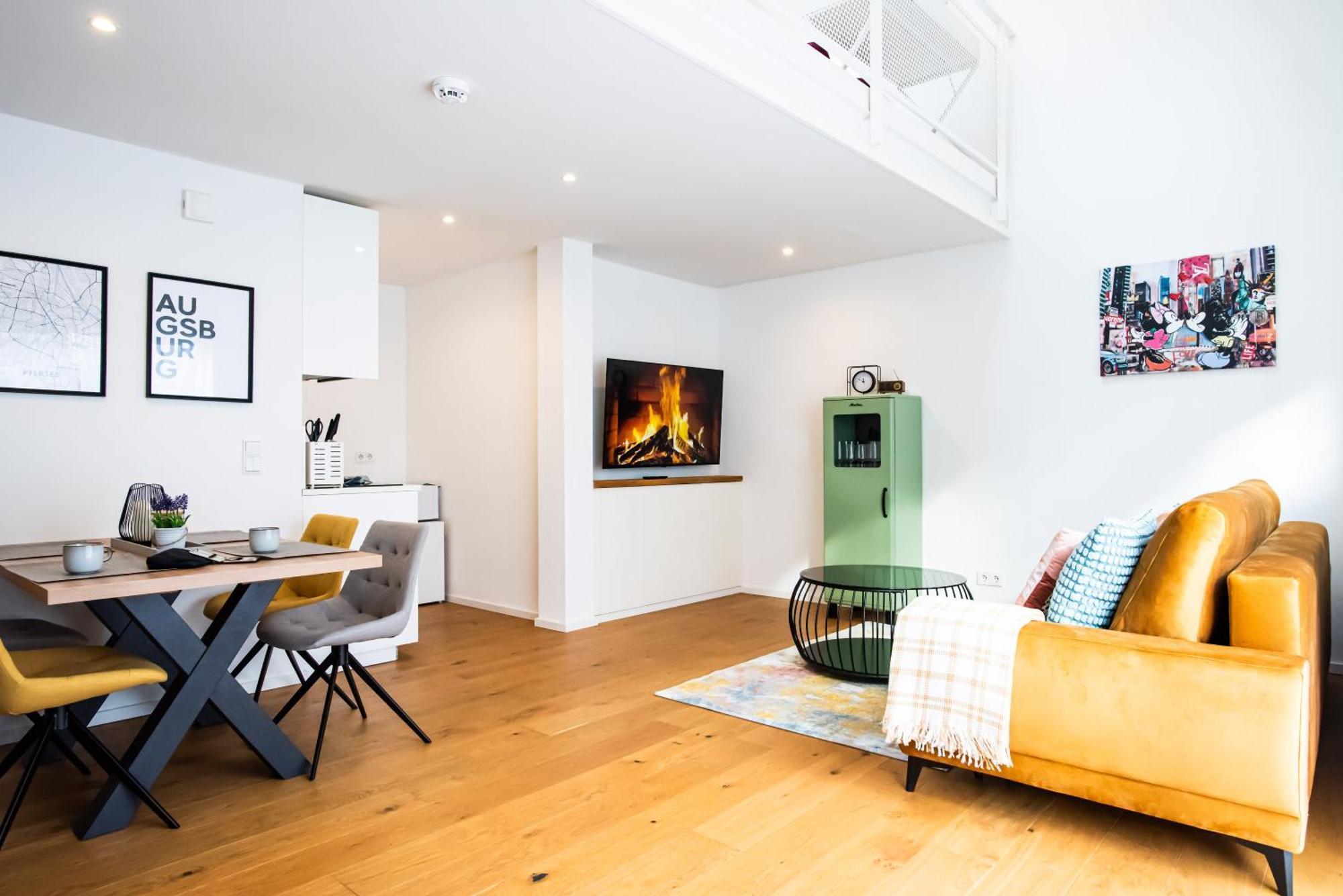 Loftartige Wohnung In Augsburg-Pfersee ภายนอก รูปภาพ