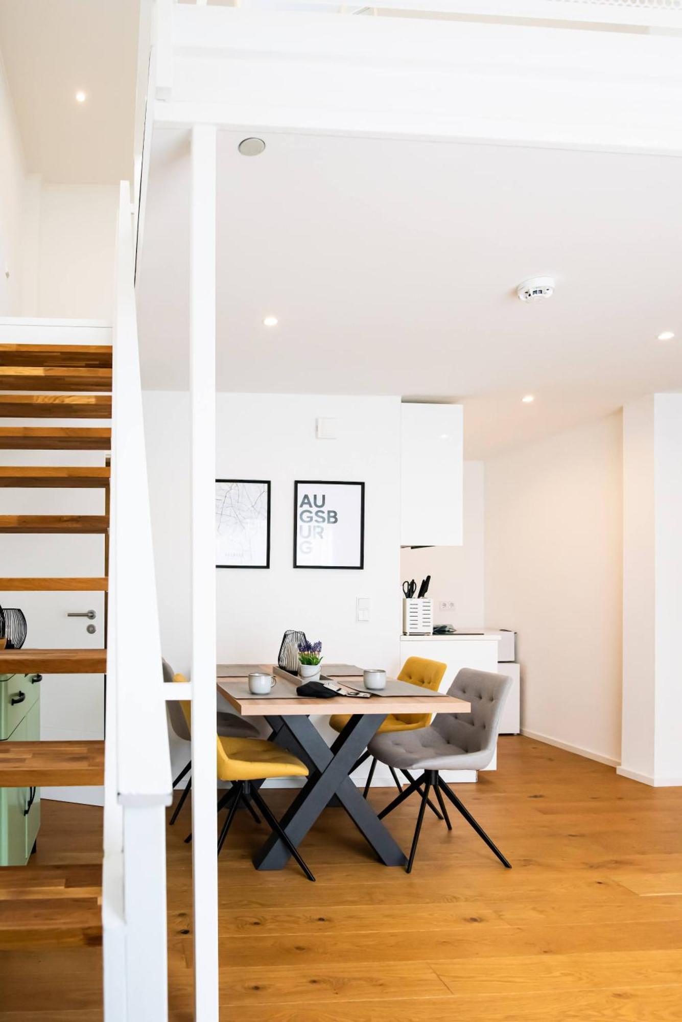 Loftartige Wohnung In Augsburg-Pfersee ภายนอก รูปภาพ