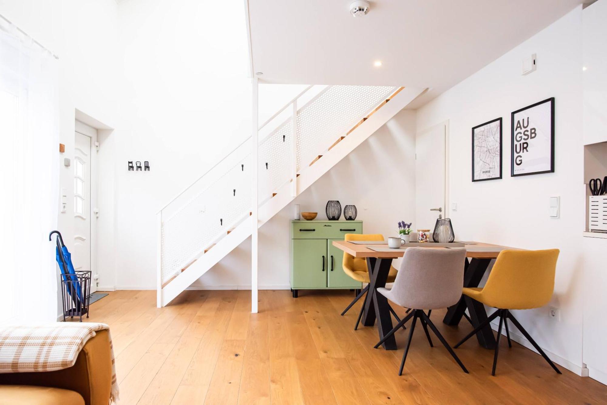 Loftartige Wohnung In Augsburg-Pfersee ภายนอก รูปภาพ